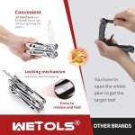 21-in-1 Survival Multitool with Needle Nose Pliers