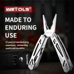 21-in-1 Survival Multitool with Needle Nose Pliers