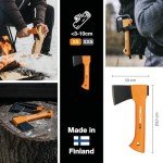 Fiskars Compact Camping Axe with Carry Case