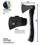 Survival Hatchet with Sheath for Camping
