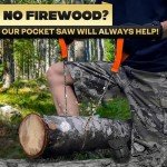 Pocket Chainsaw - 25" Hand Saw for Emergencies