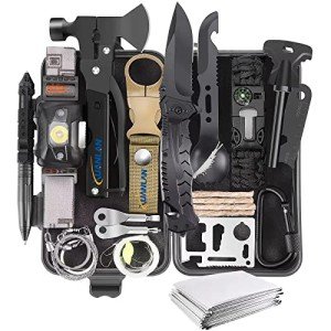 29-in-1 Emergency Survival Kit with Essential Tools