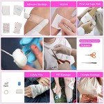 Pink Survival Kit for Women: First Aid & Camping Gear