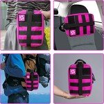 Pink Survival Kit for Women: First Aid & Camping Gear