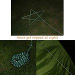 Reflective Tent Rope with Tensioners - 8-Pack