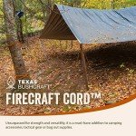Texas Bushcraft Firecraft Utility Paracord Rope 25ft