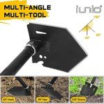 Compact Multitool Shovel and Axe for Emergencies