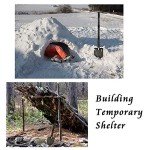 Compact Multitool Shovel and Axe for Emergencies