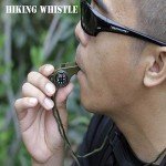 3-in-1 Emergency Survival Gear: Whistle, Compass, Thermometer