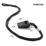 Emergency Whistle with Lanyard for Outdoor Use