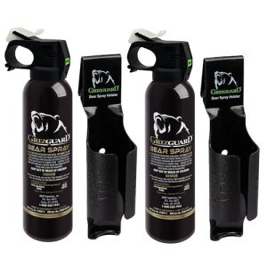 Bear Pepper Spray with Holster - 2 Pack