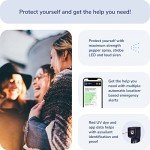 Smart Pepper Spray with Smartphone Connection & Alerts