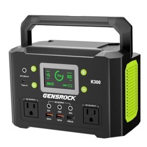GENSROCK Portable Solar Generator for Emergency Power