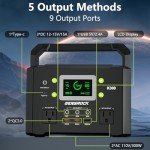 GENSROCK Portable Solar Generator for Emergency Power