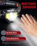Rechargeable LED Headlamp Set - 1200 Lumen