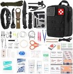 216-Piece Emergency Survival Gear & First Aid Kit
