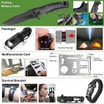 216-Piece Emergency Survival Gear & First Aid Kit