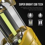 Lichamp 4 Pack Portable COB Camping Lanterns