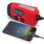 Portable Solar Weather Radio with Flashlight & Charger