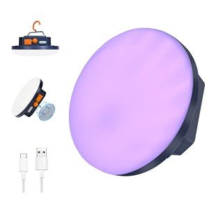 IODOO 10000mAh UV Flashlight for Camping & Pets