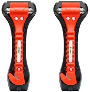 Car Window Breaker and Seatbelt Cutter Kit