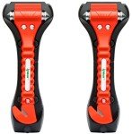 Car Window Breaker and Seatbelt Cutter Kit