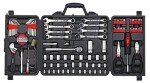 101-Piece Roadside Emergency Tool Kit in Red