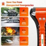 Car Window Breaker and Seatbelt Cutter Kit