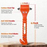 Car Window Breaker and Seatbelt Cutter Kit