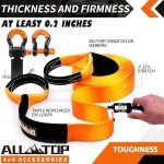 Nylon Recovery Kit with Hitch Receiver & Accessories