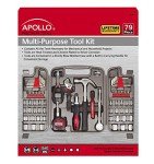 79-Piece Essential Tool Set for Emergencies