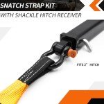 Nylon Recovery Kit with Hitch Receiver & Accessories