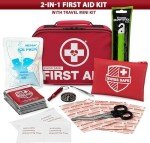 Swiss Safe 2-in-1 Emergency First Aid Kit