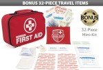 Swiss Safe 2-in-1 Emergency First Aid Kit
