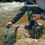Portable Water Filter Straw for Emergency Preparedness