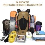 Waterproof 35L Hiking Backpack with 3L Bladder