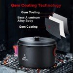 Portable Camping Cookware Set for Outdoor Adventures