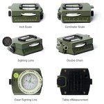 Military Survival Compass for Hiking and Camping
