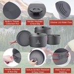 Portable Camping Cookware Set for Outdoor Adventures