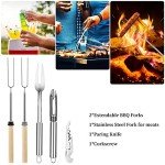 16-Piece Stainless Steel Camping Cooking Utensils Set