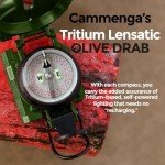 US Military Tritium Compass - Waterproof & Accurate