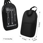 16-Piece Stainless Steel Camping Cooking Utensils Set