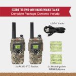 Cobra 32-Mile Rugged Two-Way Radio Set