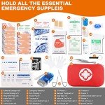 Compact 300PCS Emergency First Aid Kit