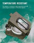 Eyeskey Waterproof Tactical Survival Compass with Pouch