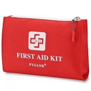 150-Piece Emergency First Aid Kit with Foil Blanket