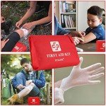 150-Piece Emergency First Aid Kit with Foil Blanket