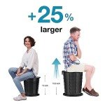 Portable Adjustable Camping Toilet for Adults & Kids