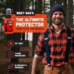 Travel Size Bug Spray with 30% DEET - 4 Pack