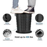 Portable Adjustable Camping Toilet for Adults & Kids